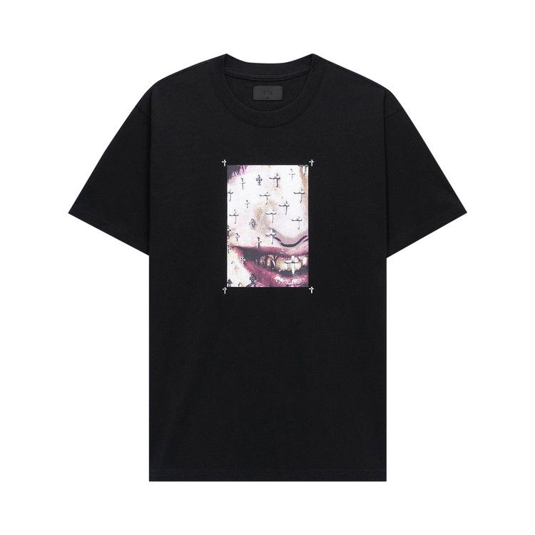 RtA Colin Oversized Tee 'Black Cross Grillz'