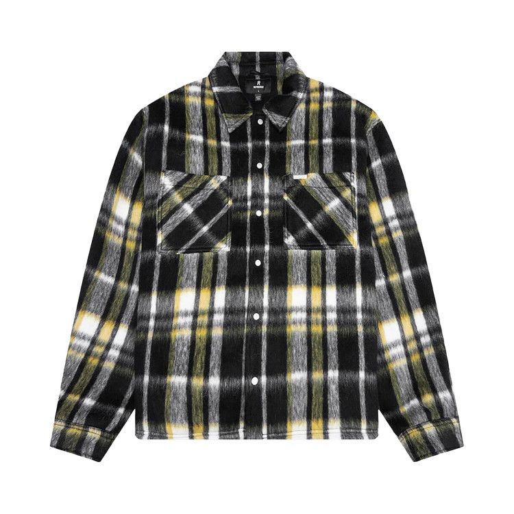 Represent Clo Textured Overshirt 'Jet Black'