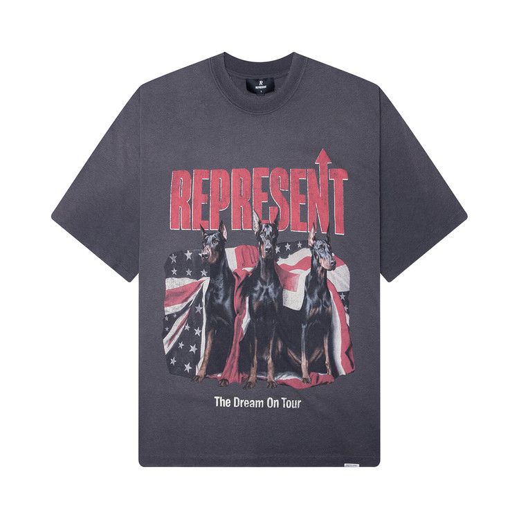 Represent Clo Dream On Tour T-Shirt 'Sun Fade Grey'
