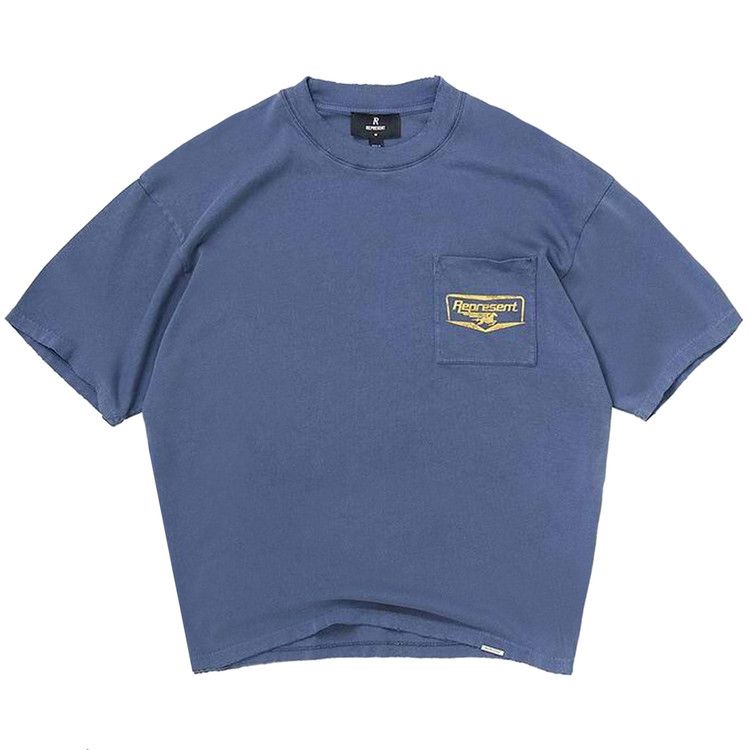 Represent Clo Nothing Faster T-Shirt 'Indigo'
