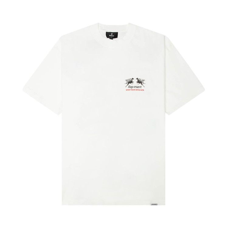 Represent Clo 24 Hour Service T-Shirt 'Flat White'
