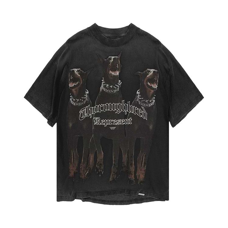 Represent Clo Thoroughbred T-Shirt 'Vintage Black'