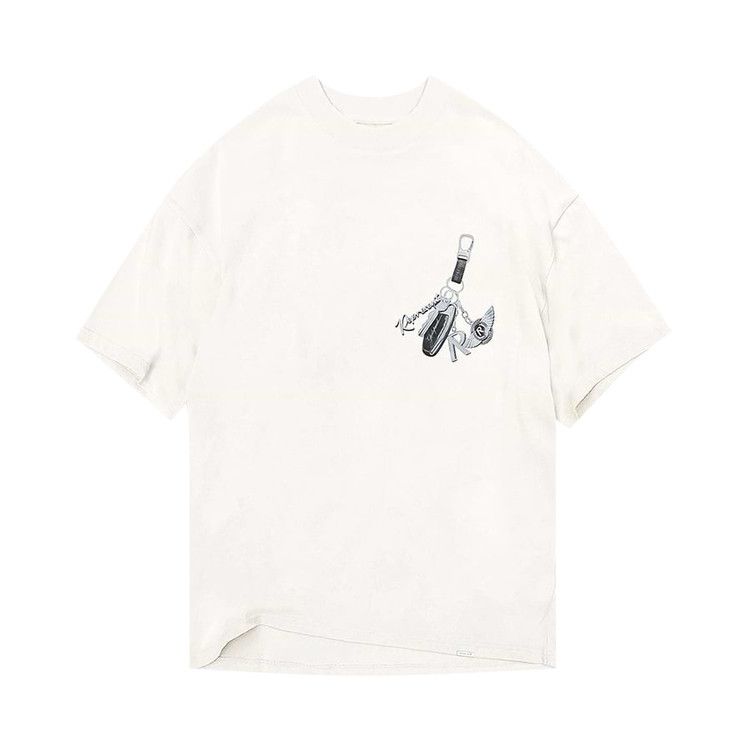 Represent Clo Keys To The Club T-Shirt 'Flat White'