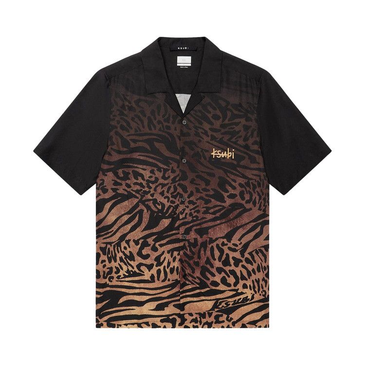Ksubi Sinners Resort Shirt 'Leopard'