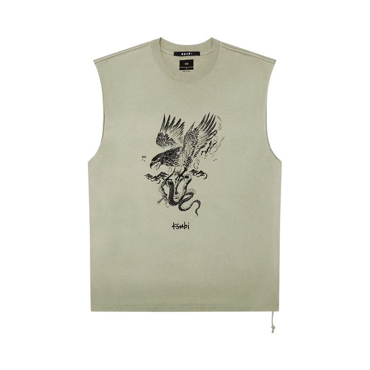 Ksubi Target Biggie Slash Tank Top 'Army Fade'