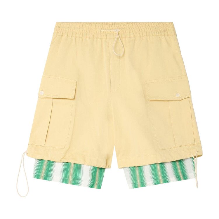 Wales Bonner Roam Cargo Shorts 'Yellow'
