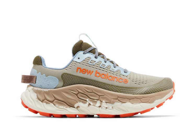 New Balance Fresh Foam X More Trail v3 'Fatigue Green Poppy'