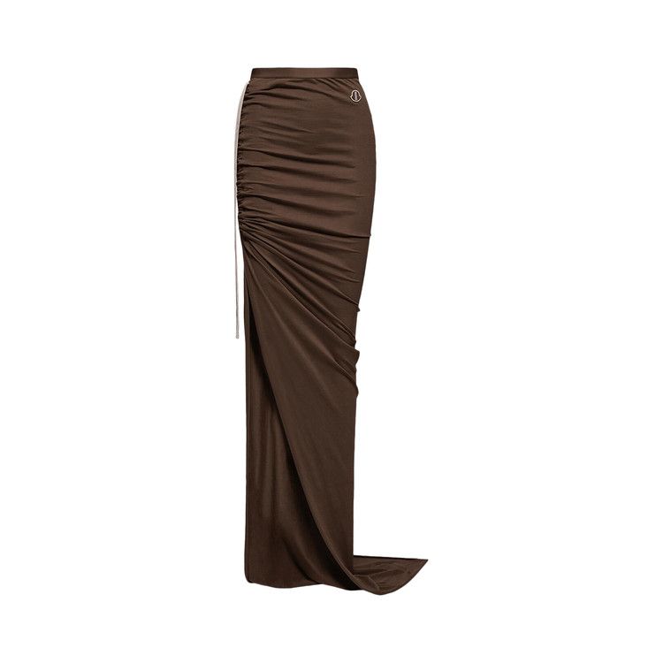 Rick Owens x Moncler Knitted Adjustable Skirt 'Dark Dust'