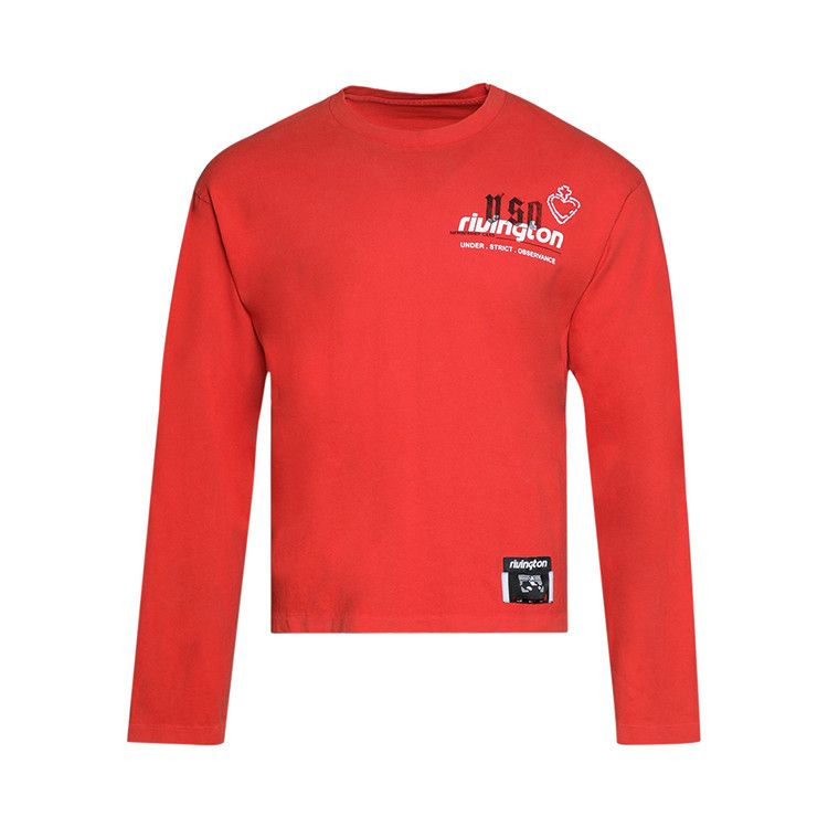 RIVINGTON roi Rebis Membership USO Long-Sleeve Tee 'Red'