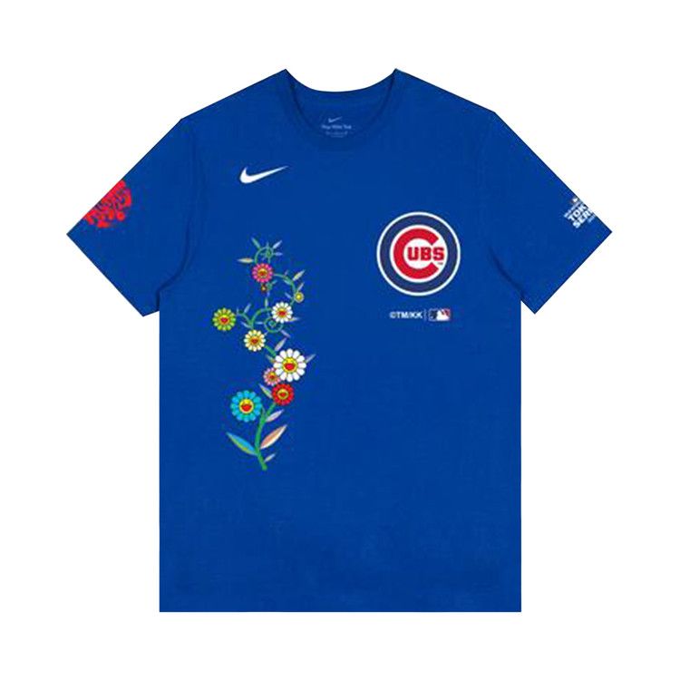 Nike x Takashi Murakami x MLB World Tour Tokyo Series 2025 Cubs Short-Sleeve Tee 'Blue'