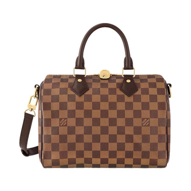 Louis Vuitton Speedy Bandouliere 25 'Brown Damier Ebene Canvas'