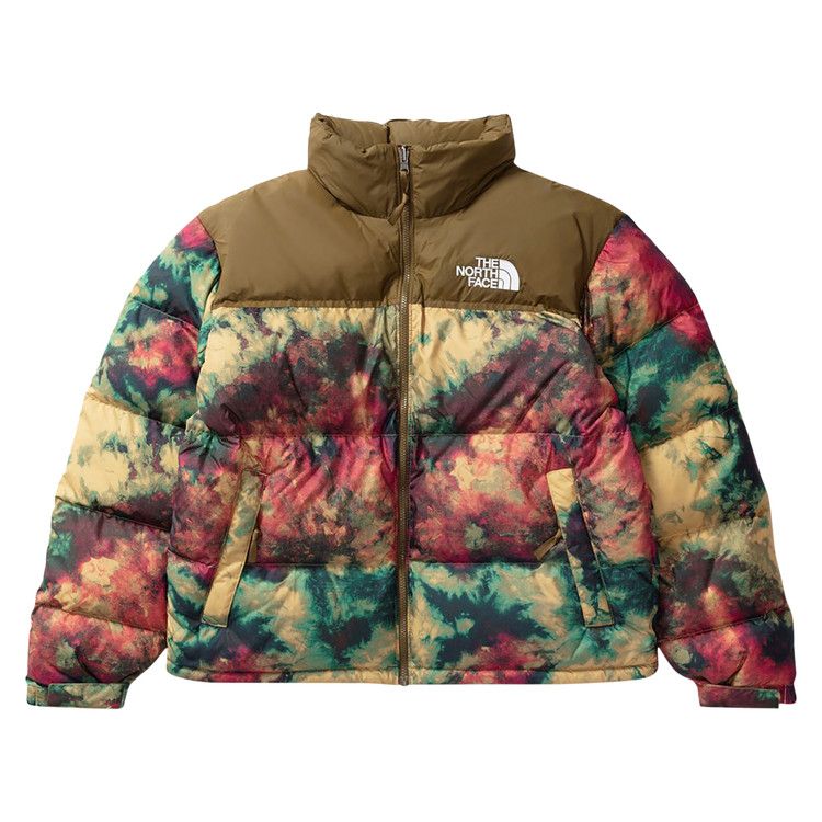 The North Face 1996 Retro Nuptse Jacket 'Antelope Tan Ice Dye Print'