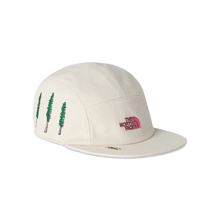 The North Face Norm Camp Hat 'White Dune/Raw Undyed/Graphics'