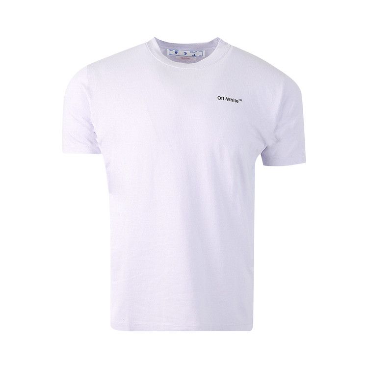 Off-White Caravaggio Arrow Slim Short-Sleeve Tee 'Dusty Lilac/Black'