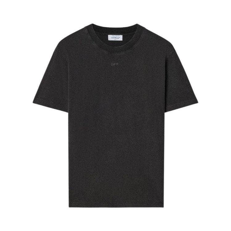 Off-White Super Moon Arrow Slim Short-Sleeve Tee 'Black/Multicolor'