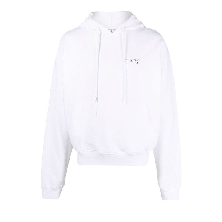 Off-White Caravaggio Paint Over Hoodie 'White/Black'