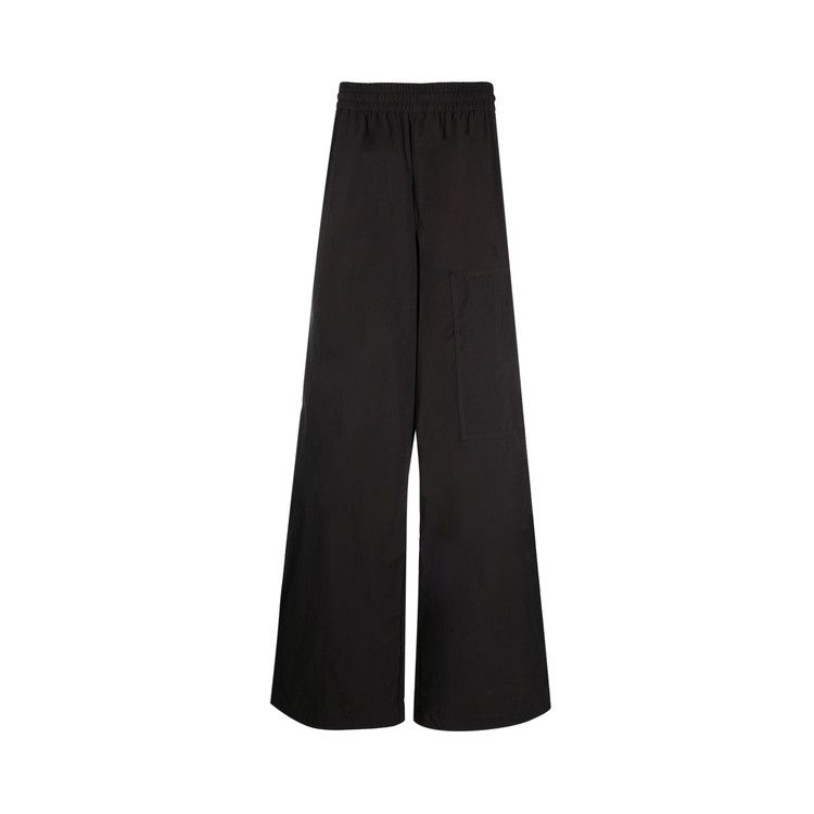Off-White Wide Leg Trousers 'Black'