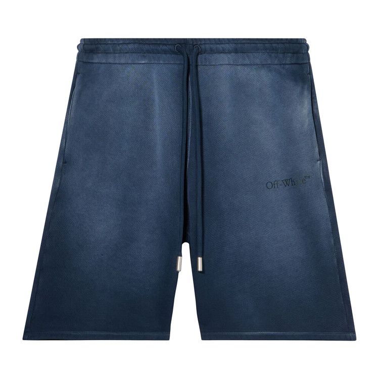 Off-White Laundry Diagonal Skate Sweatshorts 'Vintage Dark Sapphire'