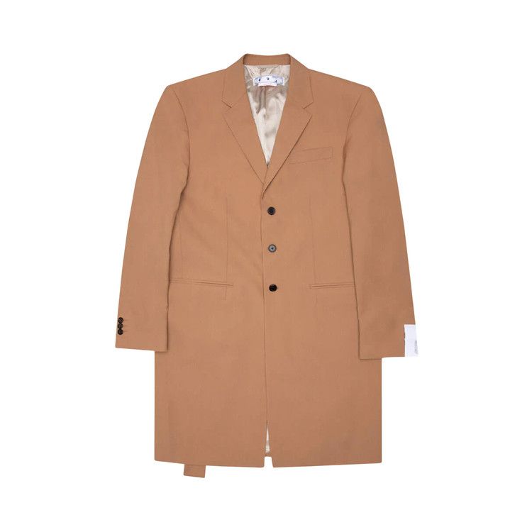 Off-White Relaxed Long Jacket 'Camel'