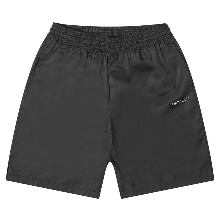 Off-White Arrow Surfer Swim Shorts 'Black'