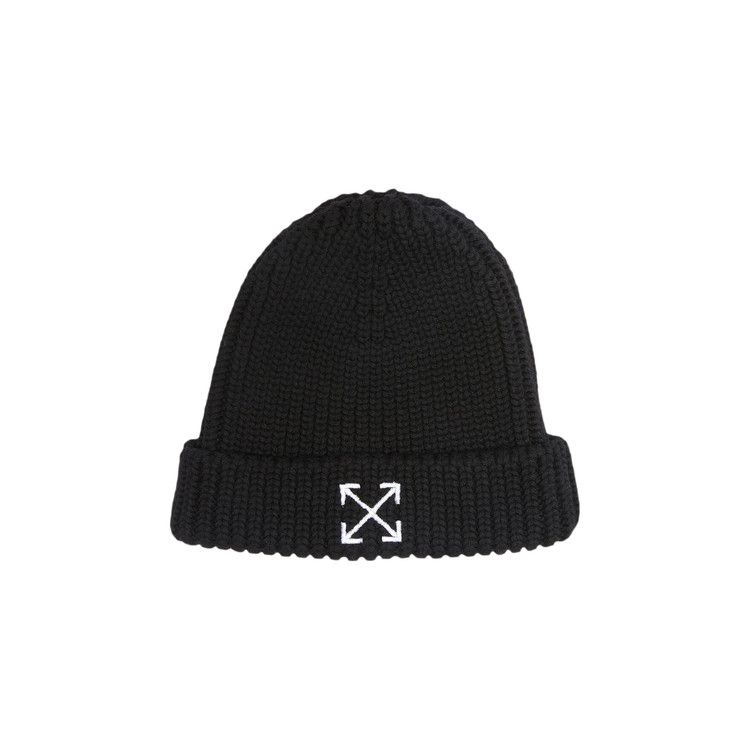 Off-White Arrow Beanie 'Black/Optical White'