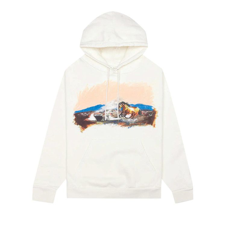 One Of These Days Mustang Hoodie 'Bone'
