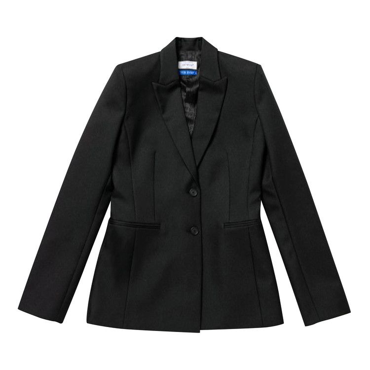 Off-White Corporate Tech Single Breasted Jacket 'White'