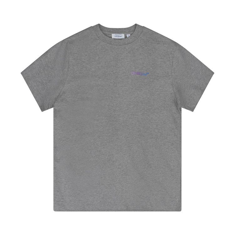 Off-White Heather Jersey T-Shirt 'Grey'
