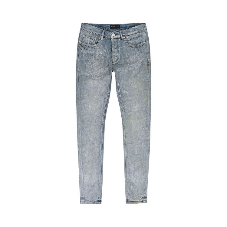 PURPLE BRAND Iridescent Pearl Skinny Jeans 'Indigo'