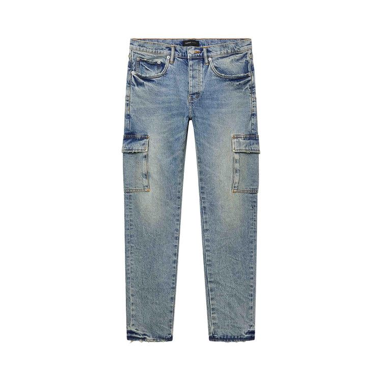 PURPLE BRAND Pumice Cargo 'Light Indigo'