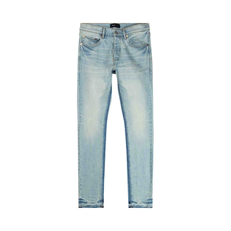 PURPLE BRAND Shadow Inseam Low Rise Slim Jeans 'Light Indigo'