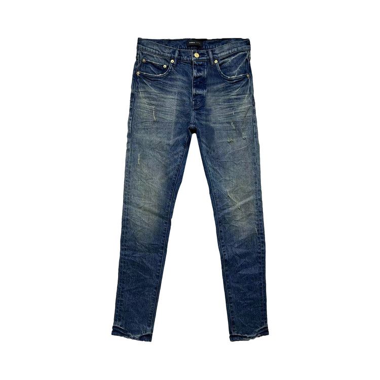 PURPLE BRAND Low Rise Slim Jeans 'Western Blue'