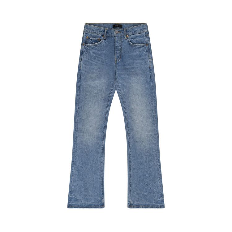 PURPLE BRAND Coated Flare 'Light Indigo'