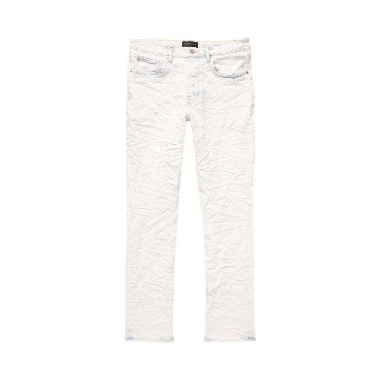 PURPLE BRAND Mid Rise Straight Jeans 'Super Faded Icy Light Indigo'