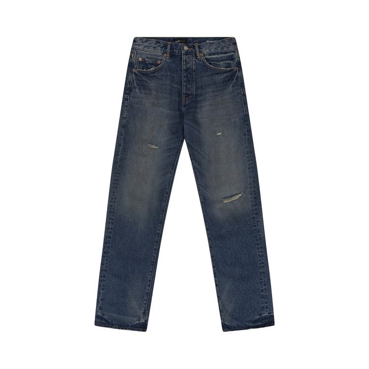 PURPLE BRAND Calcium Powder Distressed Jeans 'Blue'