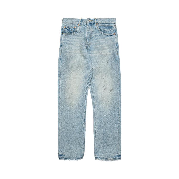 PURPLE BRAND Mechanic Dirty Jeans 'Light Indigo'