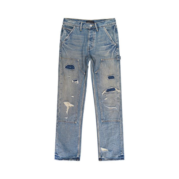 PURPLE BRAND Relaxed Carpenter Jeans 'Mid Indigo'