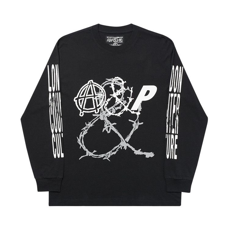 Palace Counter Culture Long-Sleeve 'Black'