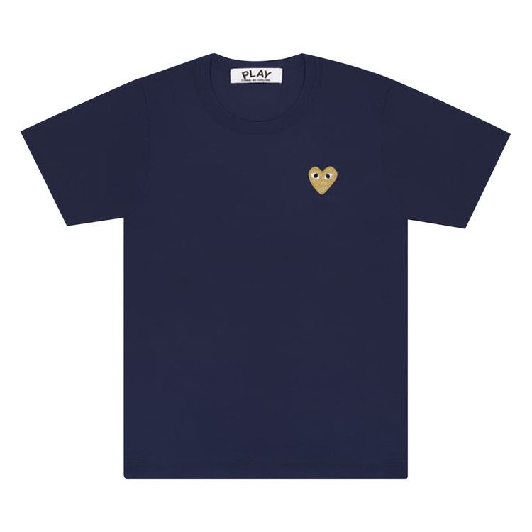 Comme des Garçons PLAY Heart Logo T-Shirt 'Navy'
