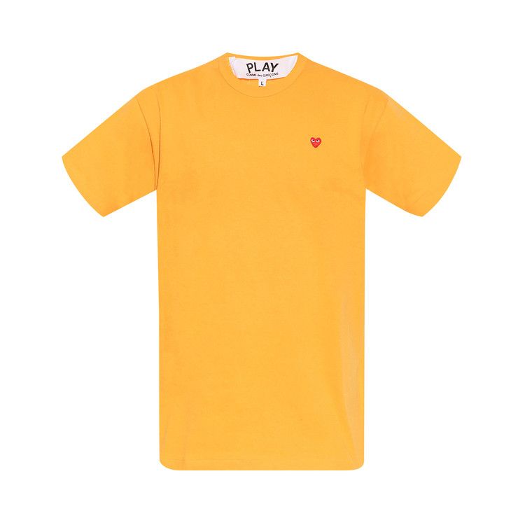 Comme des Garçons PLAY Small Heart T-Shirt 'Yellow'