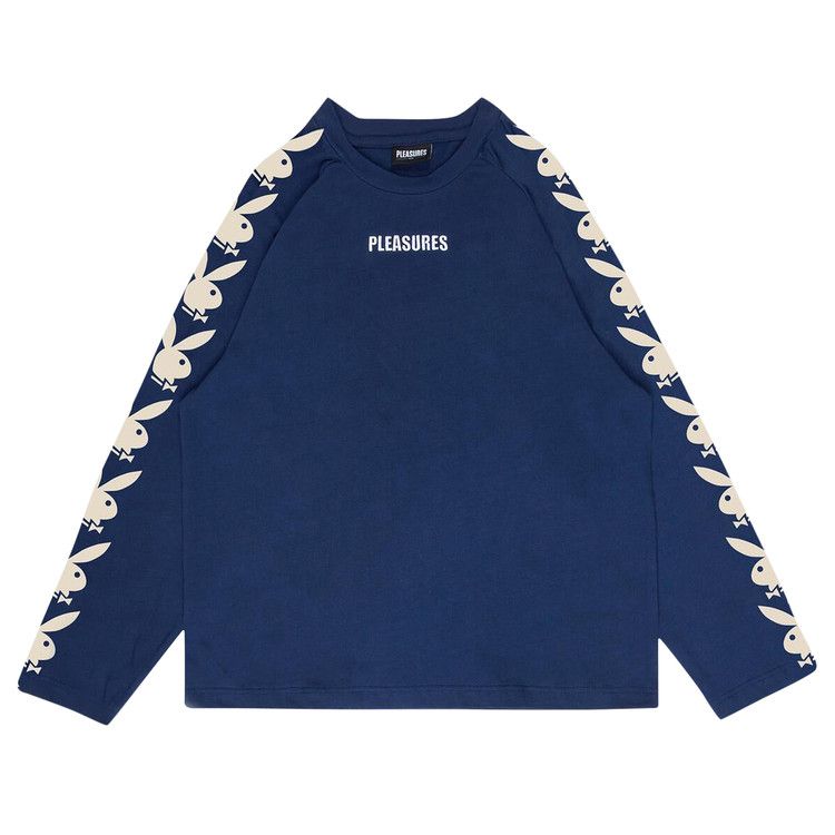 Pleasures PB Raglan Long-Sleeve 'Navy'