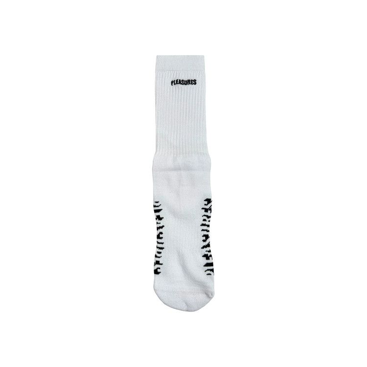 Pleasures Knock Out Socks 'White'