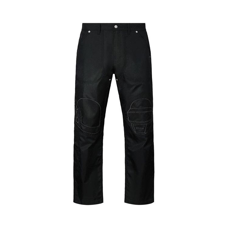 Pleasures Helmets Nylon Work Pants 'Black'