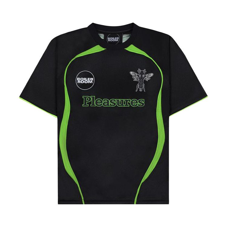 Pleasures Aqua Soccer Jersey 'Black'