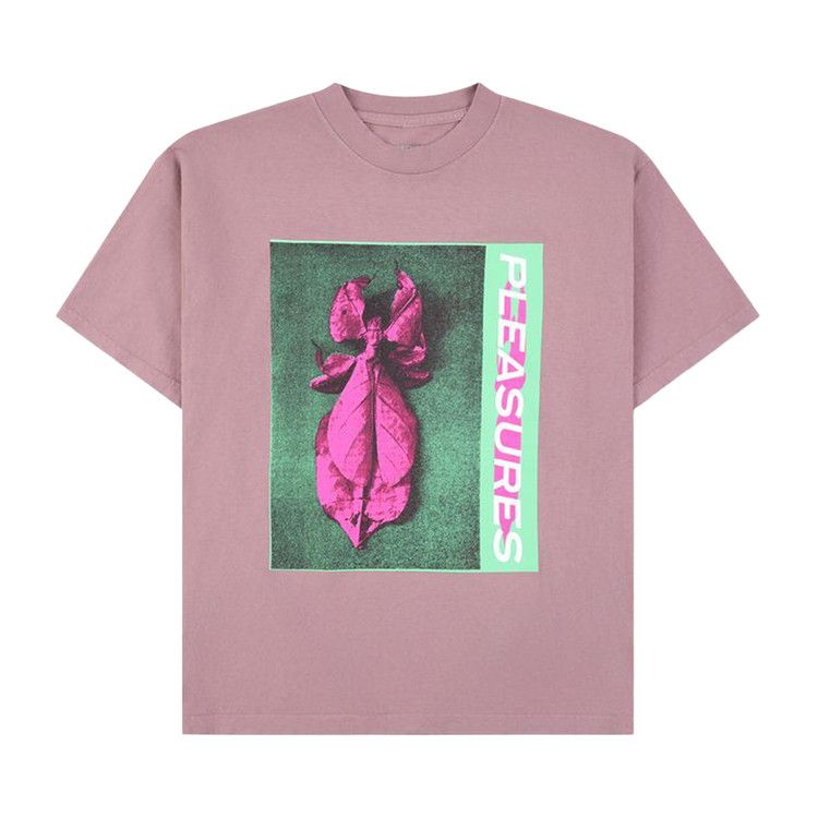 Pleasures Leaf T-Shirt 'Mauve'