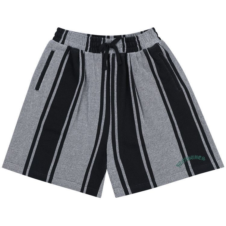 Pleasures Rug Wide Shorts 'Black'
