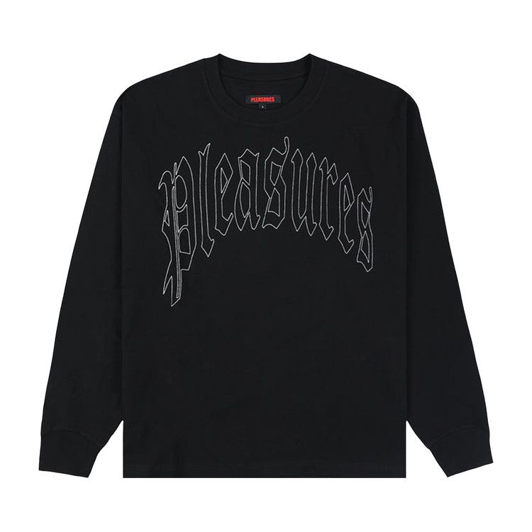 Pleasures Twitch Long-Sleeve Shirt 'Black'