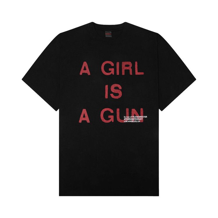 Pleasures Girl Is A Gun T-Shirt 'Black'