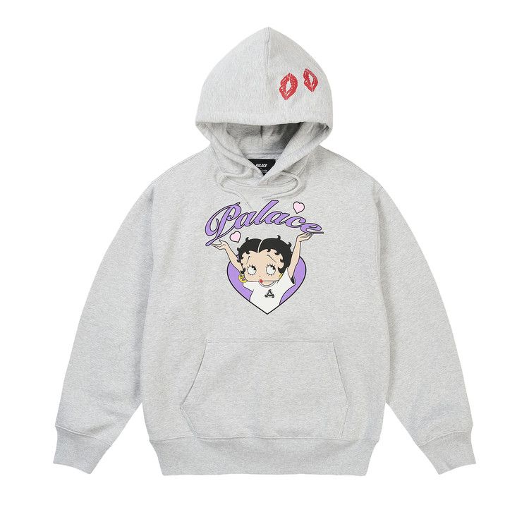 Palace Betty Boop Hood 'Grey Marl'