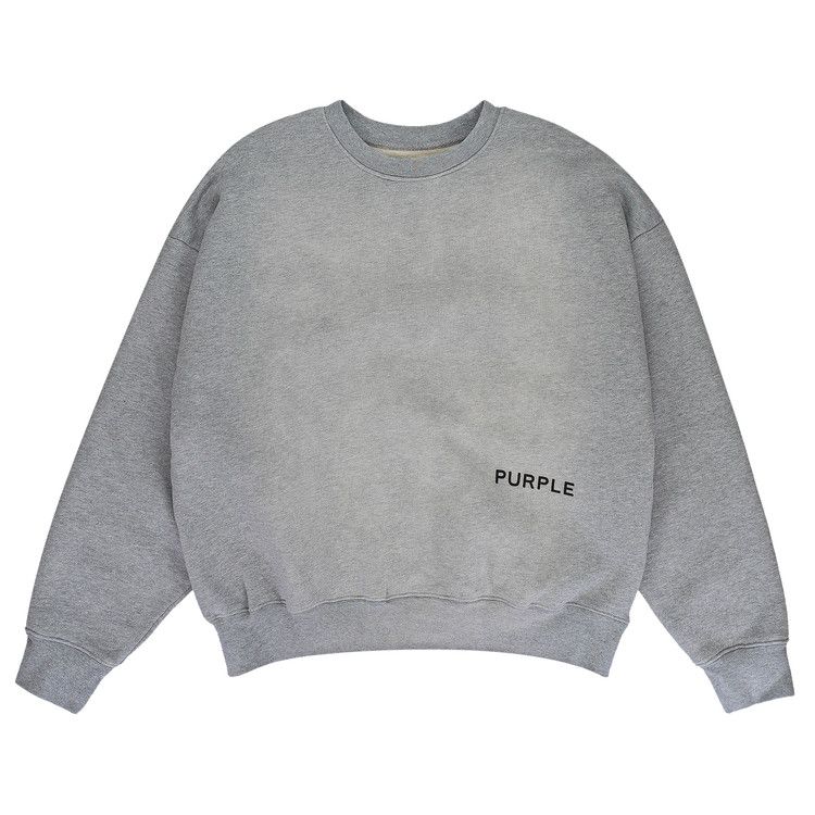 PURPLE BRAND HWT Fleece Crewneck Sweatshirt 'Heather'